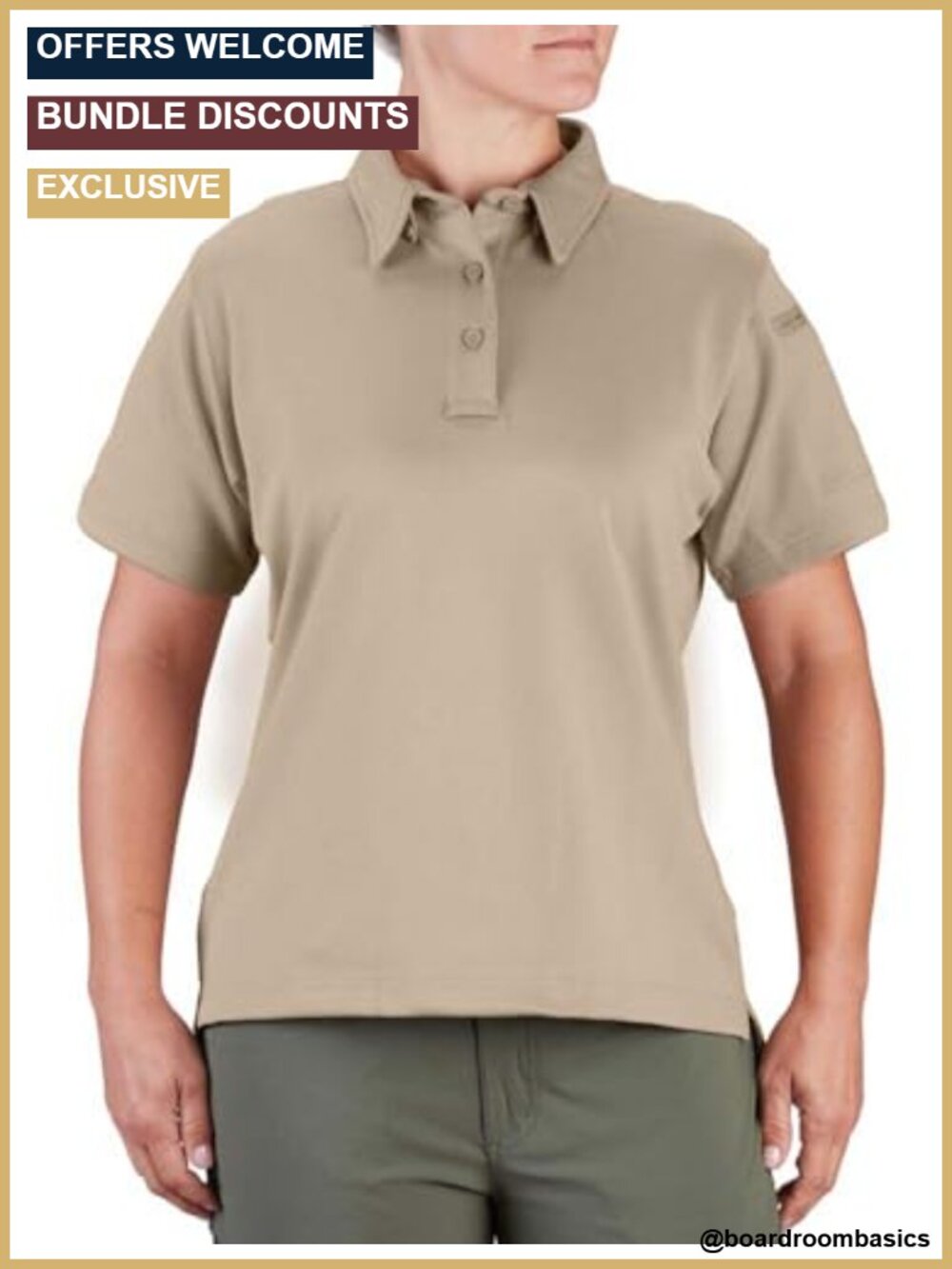 Propper I.C.E. Performance Polo Short Sleeve Moisture-Wicking Women's Golf Top